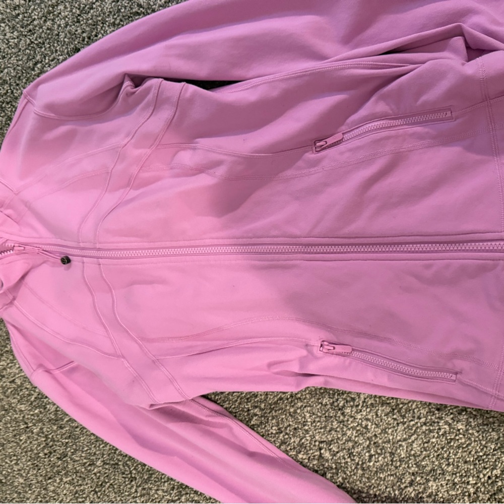 lululemon athletica Pink Zip-Up align jacket